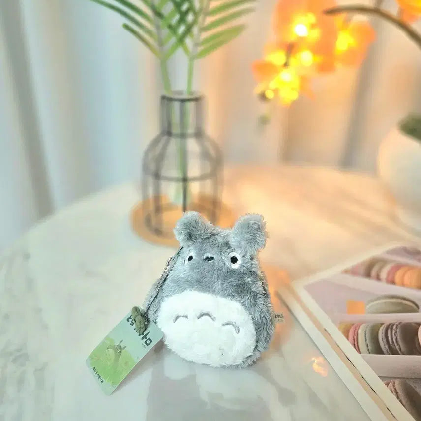 [BUNJANG] Totoro Pouch Coin Case with Keychain / 토토로 파우치 동전지갑 코인케이스 키링
