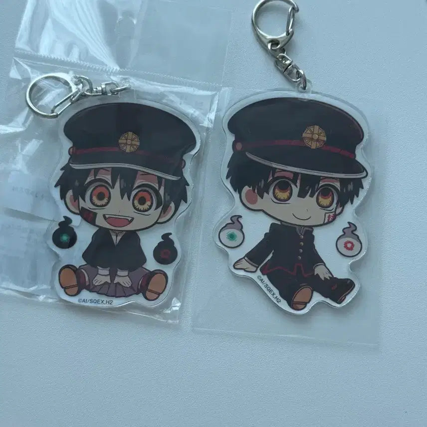 [BUNJANG] Jibaku Shonen Hanako-kun Acrylic Keychain Hanako & Tsukasa / 지박소년하나코군 아크릴 키링 하나코 츠카사 애니메이트