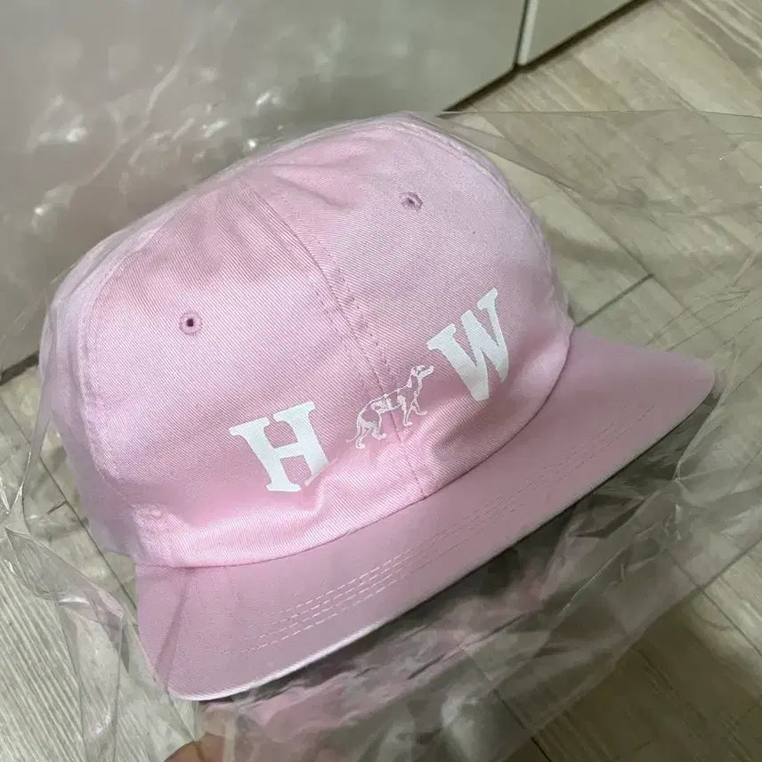 [BUNJANG] Dog&Co Pink Ball Cap / 도그앤코 캡 모자