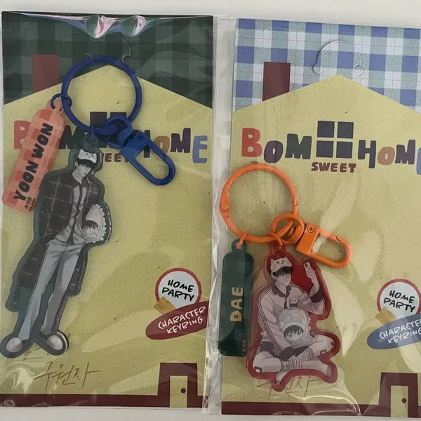 [BUNJANG] Bomtoon Monday's Savior Keyring / 봄툰 홈파티 월요일의 구원자 월구 키링