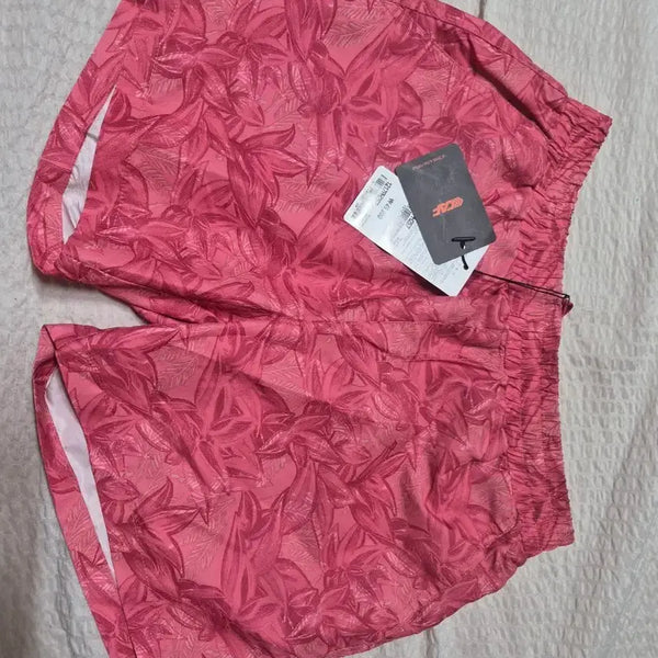 [BUNJANG] Lecaf Pink Flower Pattern Shorts Size 75 / 르카프 핑크 플라워 패턴 반바지75