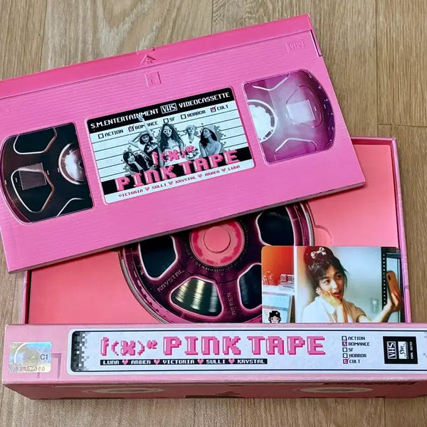 [BUNJANG] f(x) Pink Tape Album CD (Photocard Included) / 에프엑스 f(x) 핑크 테이프 앨범 CD (포카포함)