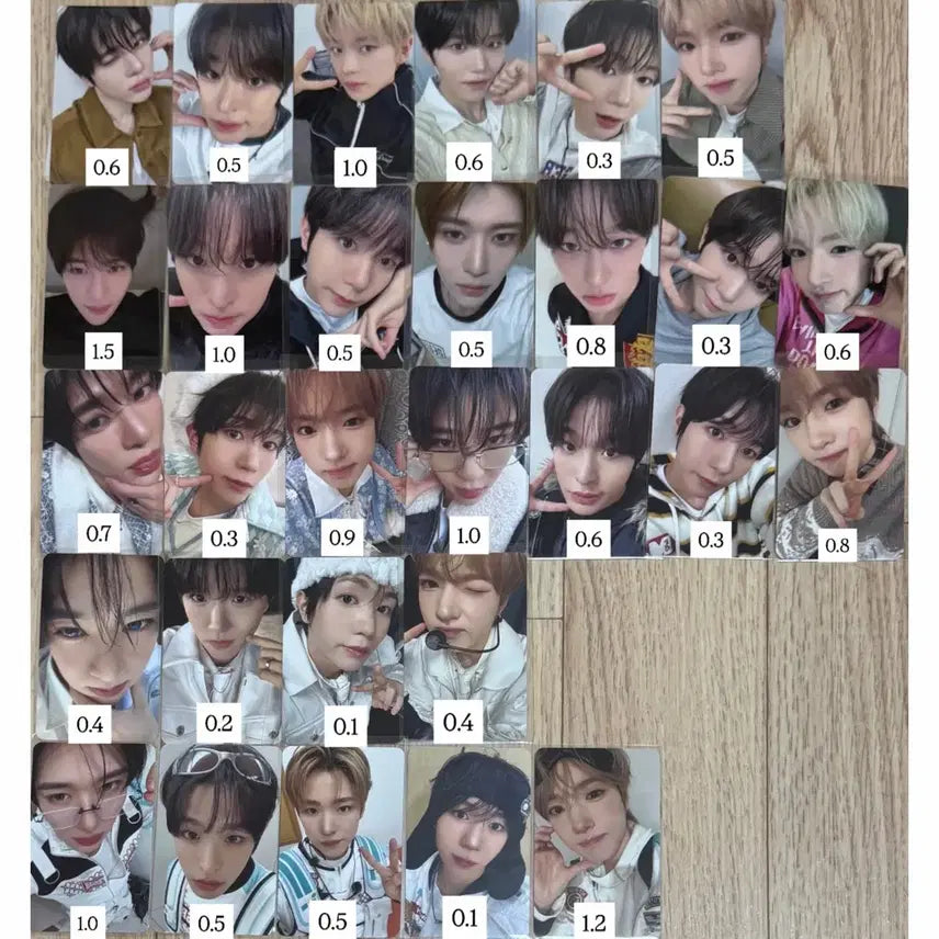 [BUNJANG] NCT WISH MakeStar Singapore Music Korea Only Yushi Jaehee Sakuya Photocard Split Set / 엔시티위시싱가포르메이크스타ny뮤직시온리쿠유우시재희료사쿠야포카분철