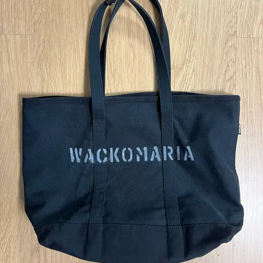 [BUNJANG] Porter x Wacko Maria Collaboration Tote Bag Navy / 포터x와코마리아 토트백