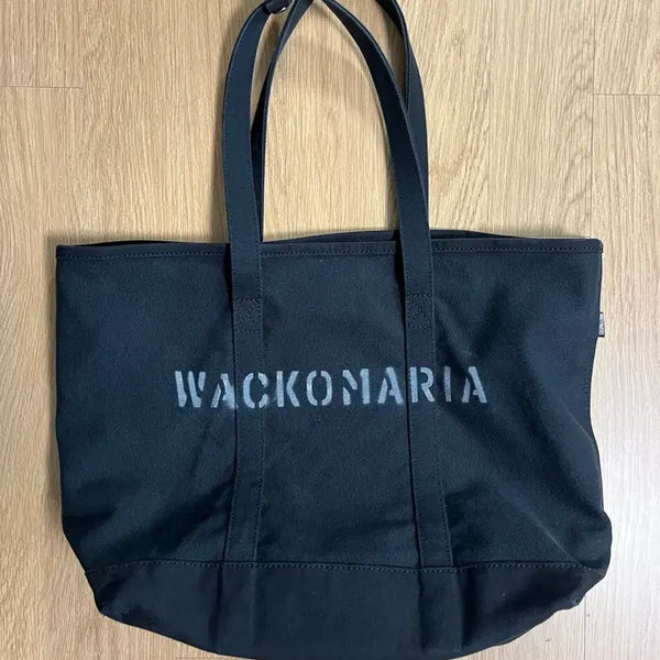 [BUNJANG] Porter x Wacko Maria Collaboration Tote Bag Navy / 포터x와코마리아 토트백