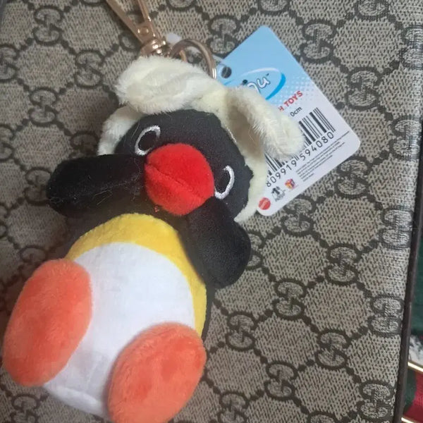 [BUNJANG] Pingu Character Headband Keychain / 세안밴드핑구키링