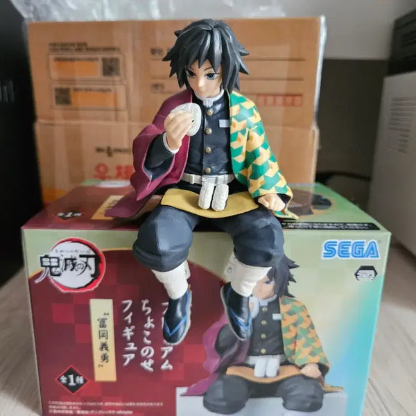 [BUNJANG] Demon Slayer Giyu Tomioka Onigiri Noodle Stopper Figure / 귀멸의 칼날 세가 기유 주먹밥 누들스토퍼 피규어