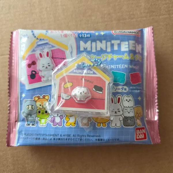 [BUNJANG] SEVENTEEN miniteen Jelly Package Keyring Woozi / (마지막)세븐틴 miniteen 미니틴 젤리 패키지 키링 뾰풀이 우지
