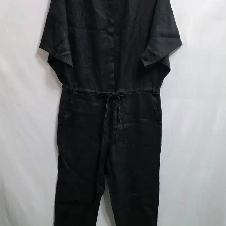[BUNJANG] BRUNCH Black Linen Jumpsuit / BRUNCH 블랙 린넨 점프수트