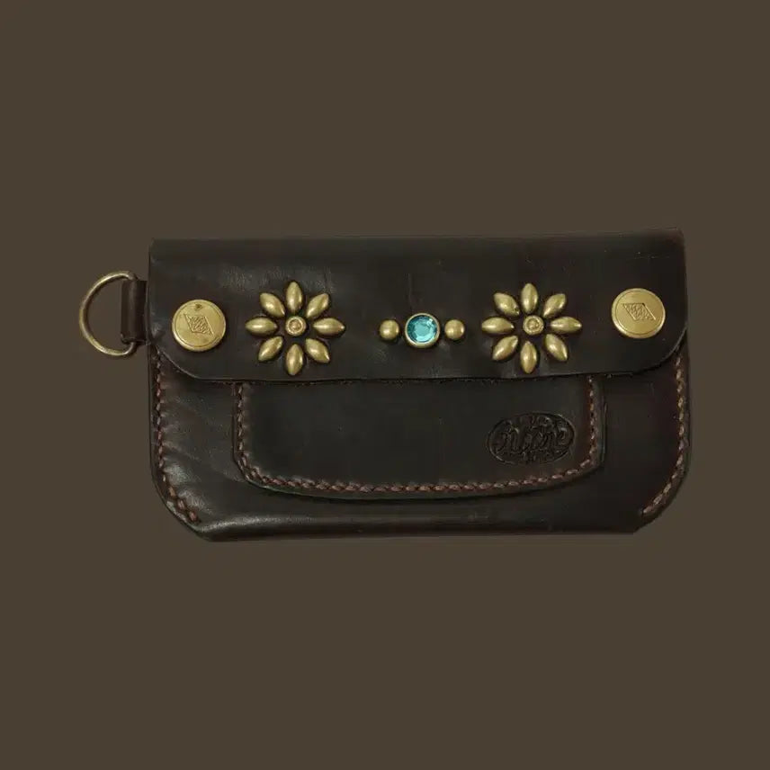 [BUNJANG] Noone Kustom Leather Stud Wallet / Noone Kustom 레더 스터드 지갑