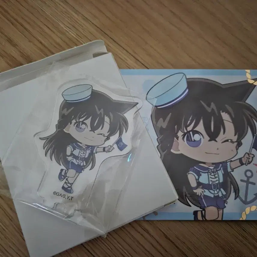 [BUNJANG] Detective Conan Animate Cafe Acrylic Stand + Bonus Item / 명탐정코난 애니메이트 카페