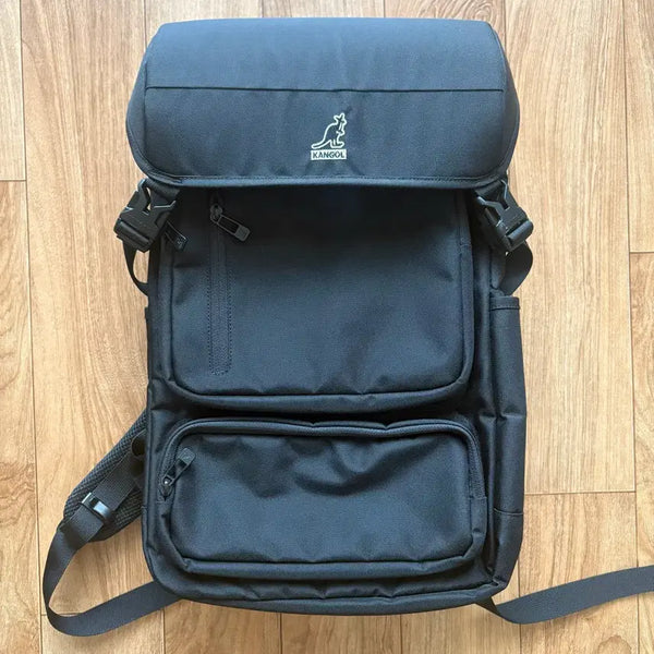 [BUNJANG] Kangol Novel Backpack 1161 Black / 캉골 백팩