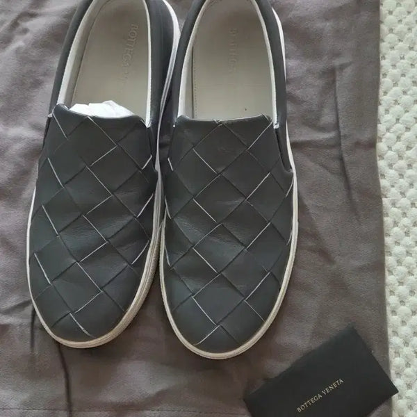 [BUNJANG] Bottega Veneta Intrecciato Slip-on Thunder Size 41 / 보테가 베네타 인트레치아토 슬립온 썬더 41사이즈