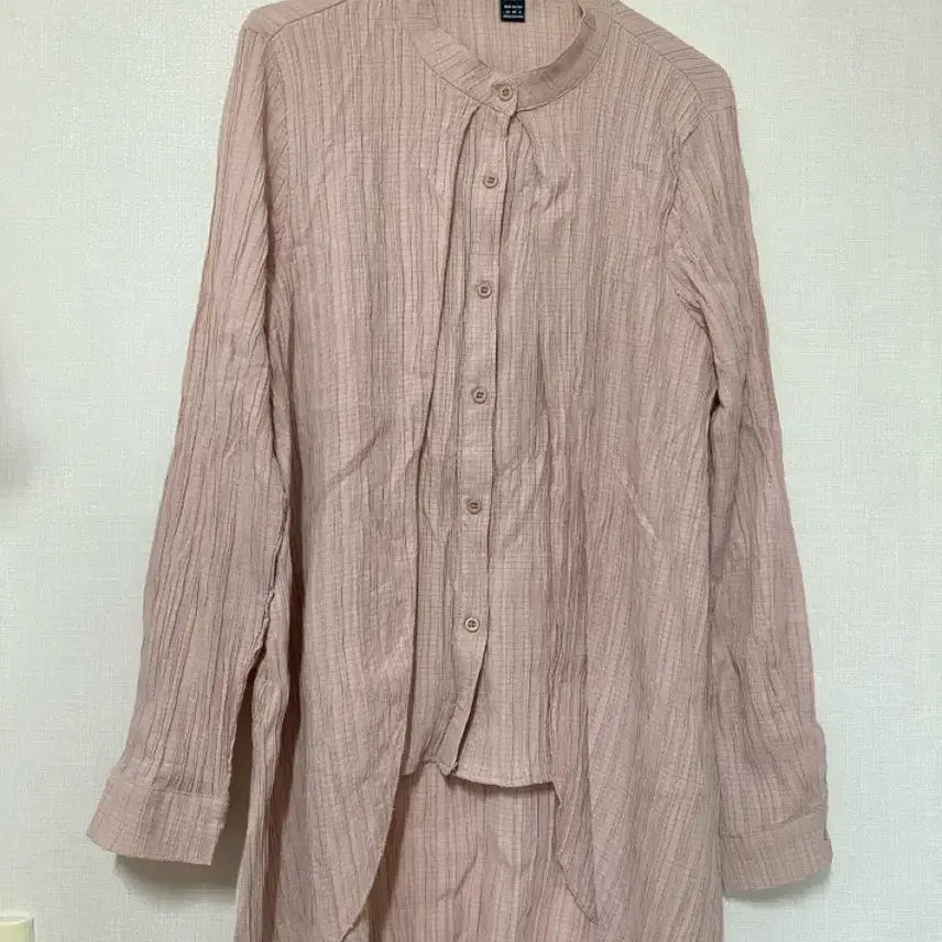 [BUNJANG] SHEIN Pink Button Detail Blouse / 쉬인 핑크 셔츠 블라우스 어항빈티지 몽글빈티지