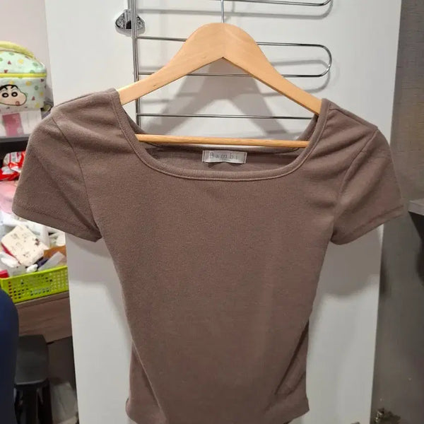 [BUNJANG] Bambi Short Sleeve T-Shirt Brown / bambi 반팔티 브라운(새상품)