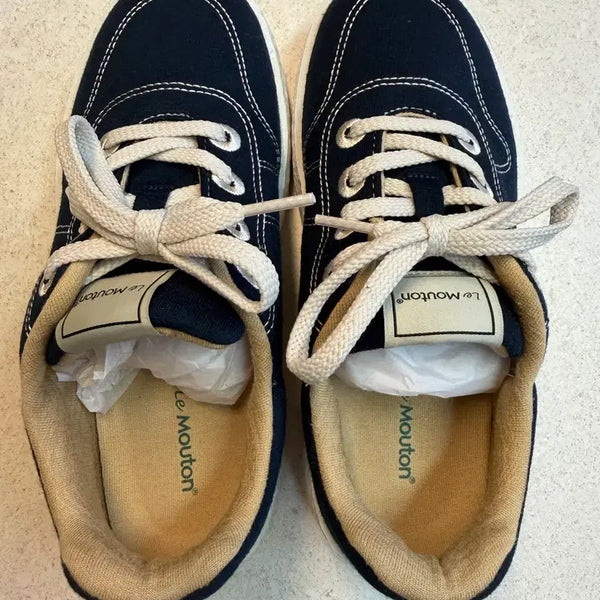 [BUNJANG] Lemont Lmate Sneakers Navy 240 / (새상품)르무통 메이트 스니커즈 네이비 240