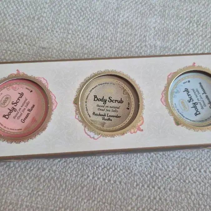 [BUNJANG] Sabon Body Scrub 3-Piece Set / 사봉 바디 스크럽 3종 세트