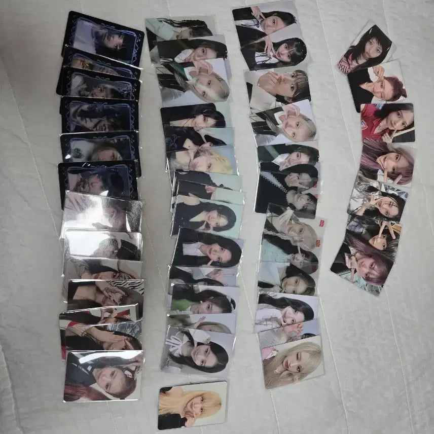 [BUNJANG] IVE (47) Lucky Draw Photocards Bundle Set / 아이브 엘포,파파존스47장 일괄 판매해요