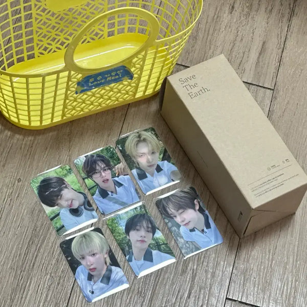 [BUNJANG] BAYON Official Photocard Set Photocard Holder Reusable Cup Picnic Bag / 베이온 역조공 공방 포카 세트 양도