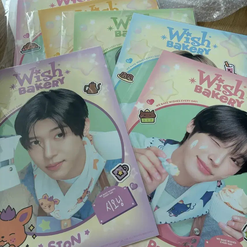 [BUNJANG] NCT WISH WISH Bakery Poster Bundle Set / 엔시티 위시 위시 베이커리 포스터 (일괄)
