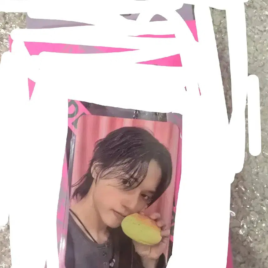 [BUNJANG] ATEEZ Golden Hour: Part.5 Keychain Lucky Draw Photocard Wooyoung / 에이티즈 골든아워 5 키체인 예약 랜덤 카드
