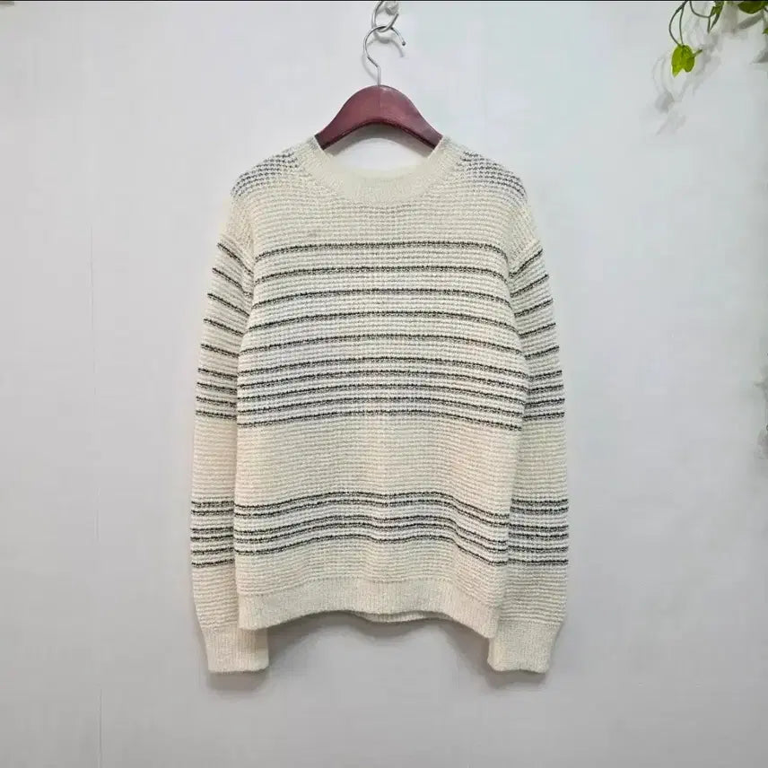 [BUNJANG] RAIVE 23SS Cotton Knit Ivory / 한섬  래트바이티 23'SS 코튼 니트