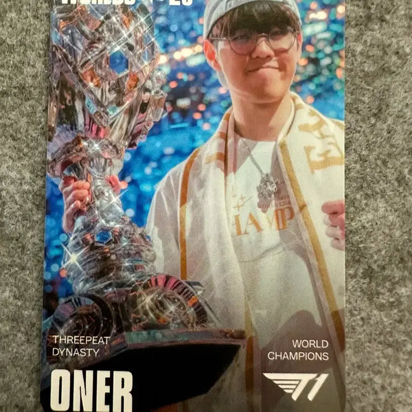 [BUNJANG] MSI Worlds Owner Photocard / msi 월즈 포카 오너