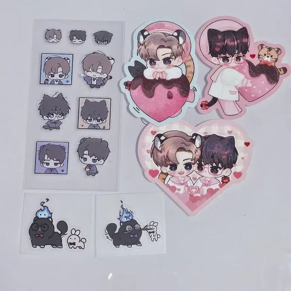 [BUNJANG] Choi Sol Choi Yo Won Ryu Jae Gwan Kim Sol Eum Sticker Set / 괴담출근 괴출 최솔 재관국 최요원 김솔음 류재관 스티커