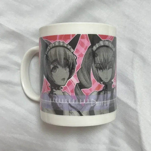 [BUNJANG] Steins;Gate Mayuri & Ferris NyanNyan Mug Cup / 슈타인즈게이트 마유리&페이리스냥냥 머그컵