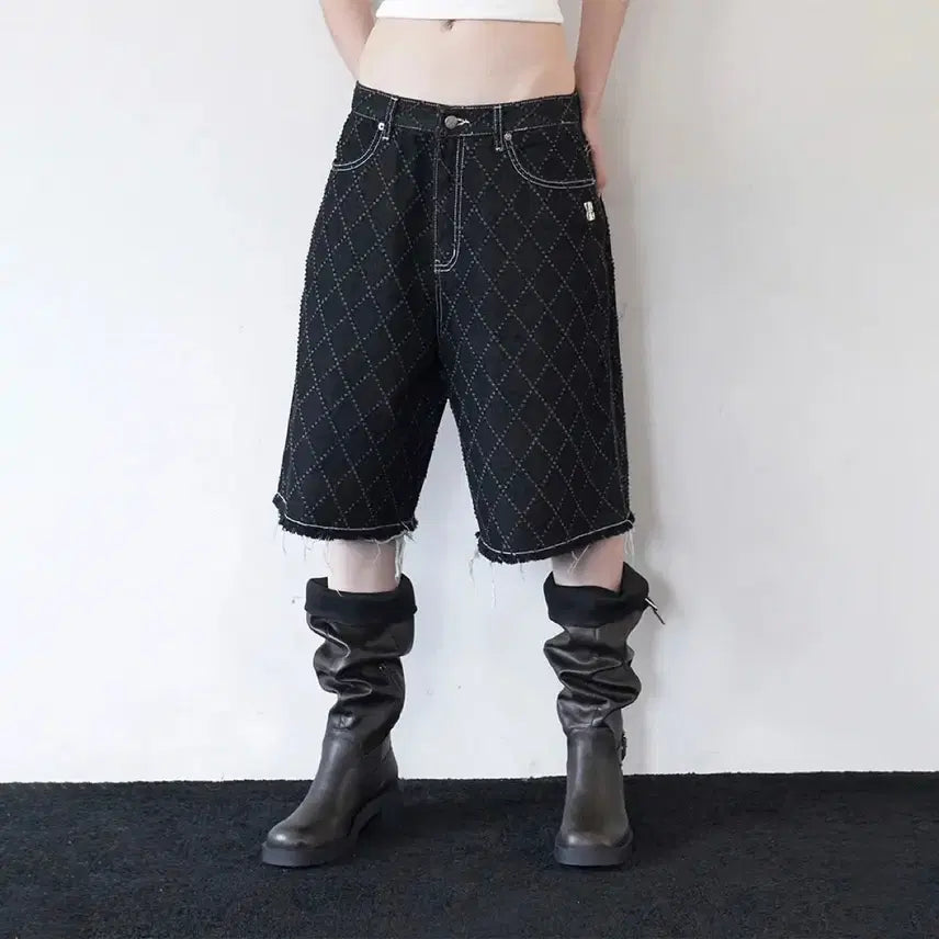 [BUNJANG] Rackake Denim Shorts / 락케이크 데님 숏팬츠