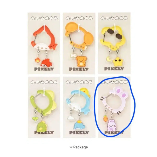 [BUNJANG] Pixelie Suhyun Acrylic Carabiner / 픽셀리 미수반 수현 아크릴 카리비너