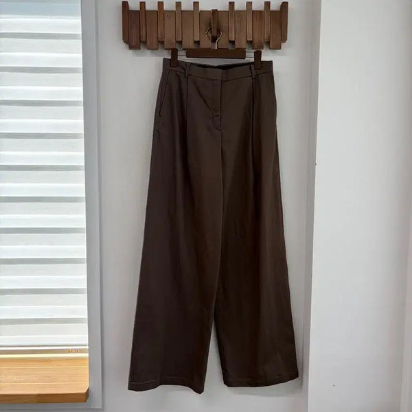 [BUNJANG] JOSEPH Wide Fit Cotton Pants / JOSEPH 조셉 와이드 핏 면바지