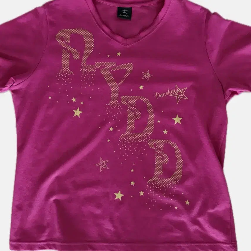 [BUNJANG] Danskin Pink T-Shirt Vintage / DANSKIN 핑크 티셔츠 반팔 빈티지