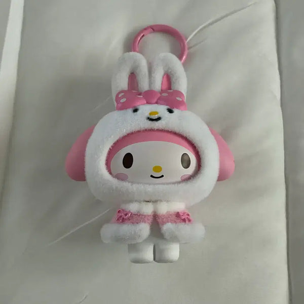 [BUNJANG] Minoo Sanrio My Melody Face Change Keyring / 미니소 산리오 마이멜로디 페이스 체인지 키링