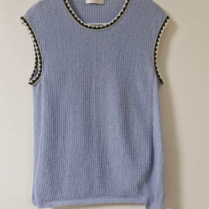 [BUNJANG] SJSJ Sleeveless Knit Top / 한섬 SJSJ 슬리브리스 니트 티, 민소매, 나시
