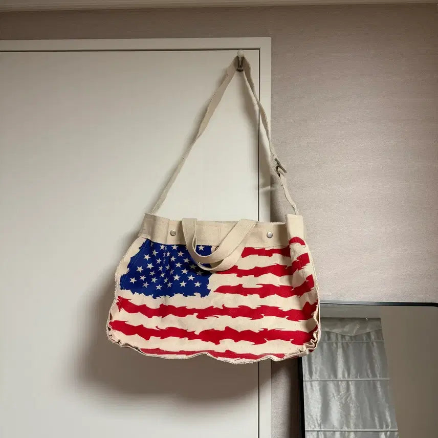 [BUNJANG] Wesken Star Spangled Canvas Bag / (희귀)웨스켄 wesken star spangled canvas bag
