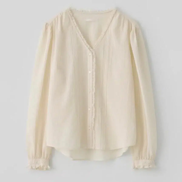 [BUNJANG] Etho & Lace Ethn Lace Blouse / 타낫 이든 블라우스 Ethn lace blouse
