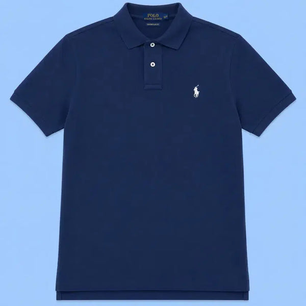 [BUNJANG] Polo Ralph Lauren Navy Skinny Fit Polo Shirt XL / 폴로 랄프로렌 네이비 스키니핏 폴로셔츠 XL