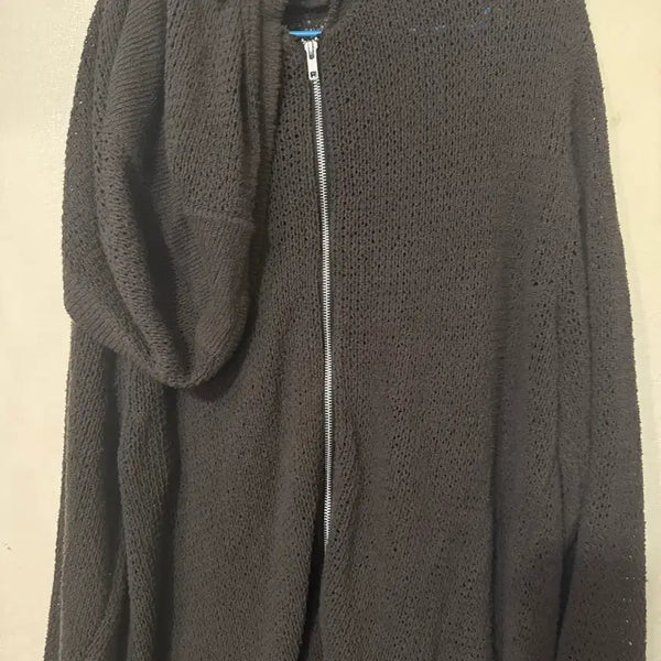 [BUNJANG] Hatching Room Knit Hooded Zip-Up Size 3 / 해칭룸 니트 후드집업 3사이즈