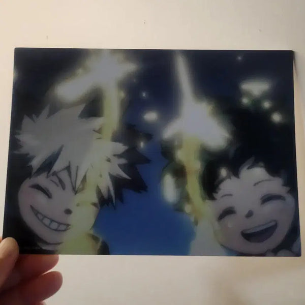 [BUNJANG] My Hero Academia Bakugo & Midoriya Childhood Canvas Art / 나의 히어로 아카데미아 캔버스 바쿠고 미도리야 유년기