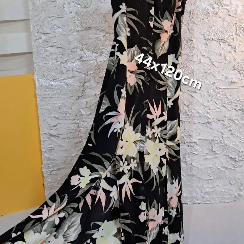 [BUNJANG] H&M V-neck Flower Pattern Shirt Dress / 에이치엔엠  뷔스티에 셔츠형 플라워원피스