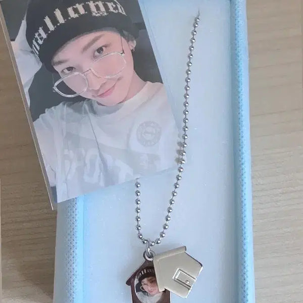 [BUNJANG] BOYNEXTDOOR Jaehyun 2nd Anniversary Necklace & Photocard Set / 급처) 보넥도 명재현 2주년 목걸이&포카