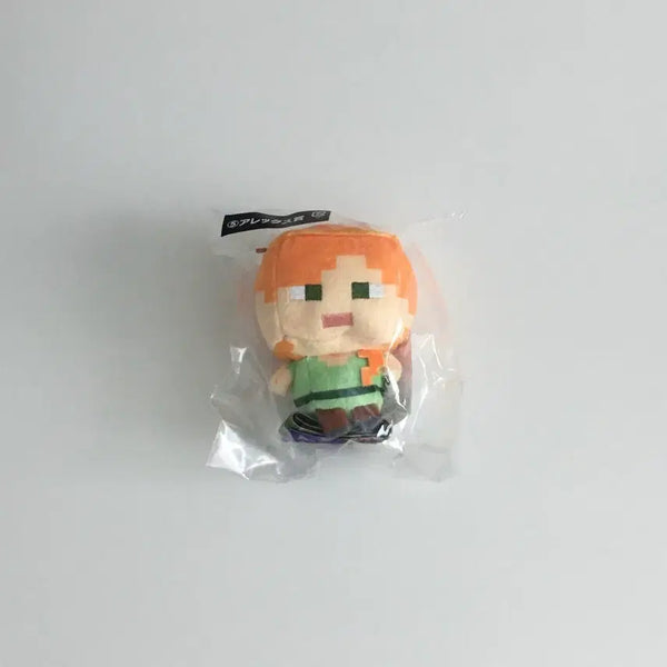 [BUNJANG] Minecraft Alex Plushie Keychain / 마인크래프트 마크 쿠지 인형 누이 키링 - 알렉스