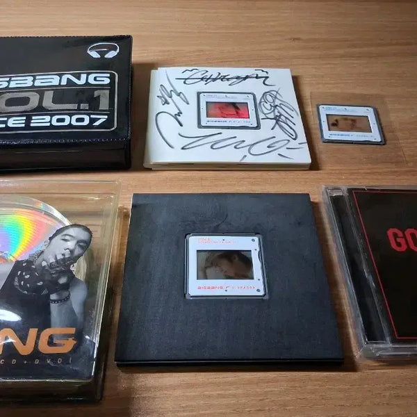 [BUNJANG] BIGBANG Official 1st Album Signed Album & Good Boy Single Album / 빅뱅 정규1집싸인앨범 &굿보이 디싱앨범&싱글 1집앨범
