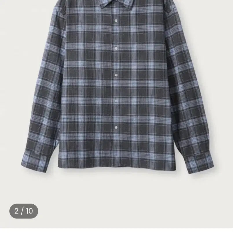 [BUNJANG] Everyday Oversized Shirt Smoke Size 2 / 에브리원 에브리데이 오버사이즈드 셔츠 스모크, 2사이즈