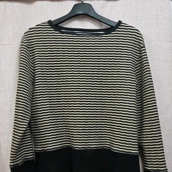 [BUNJANG] SJSJ Striped Knit Sweater / 한섬 SJSJ 단가라 니트 스웨터 85