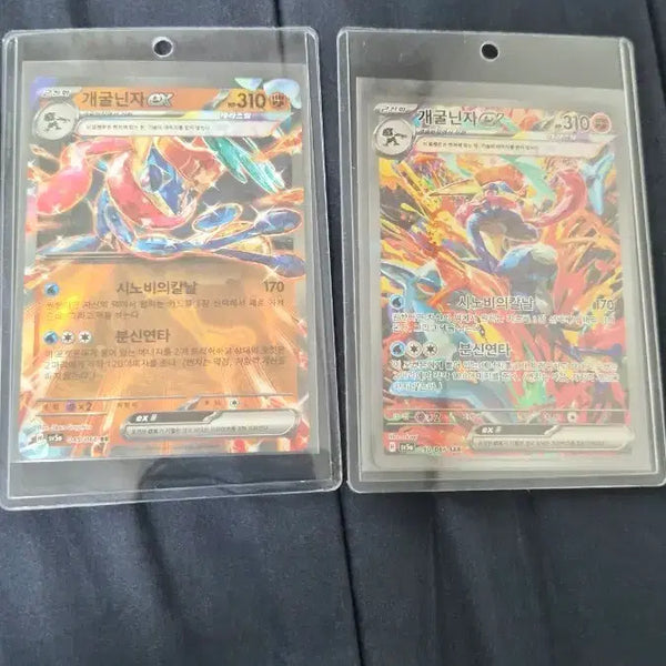 [BUNJANG] Greninja SAR RR Trading Card - Mint Condition Bundle / 개굴닌자 sar rr 상태 s급 일괄 판매합니다