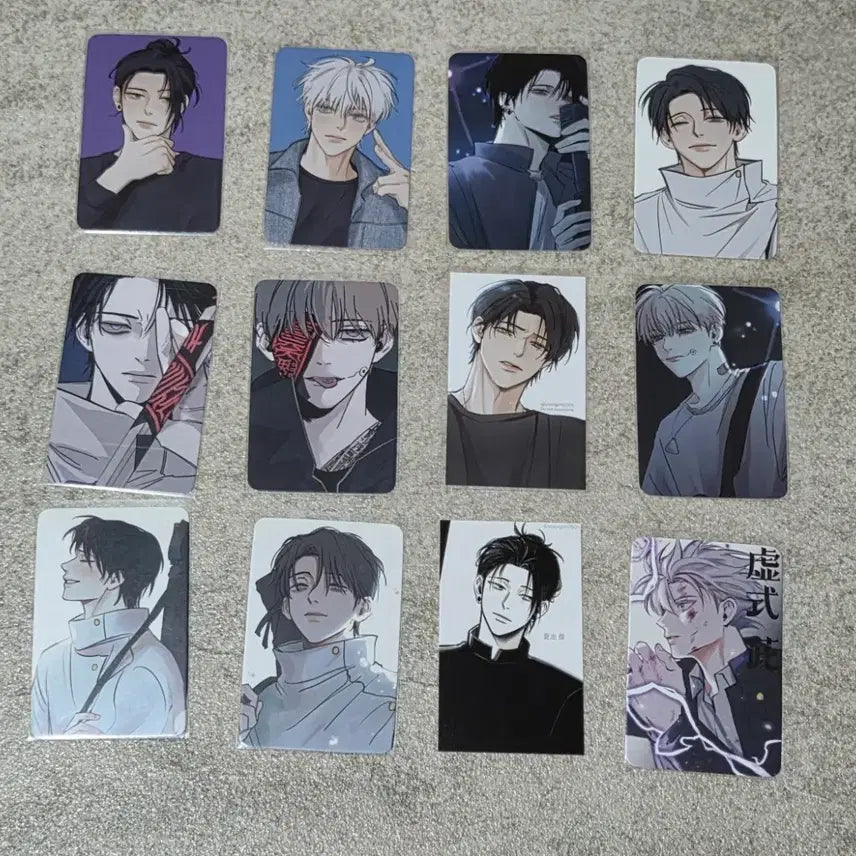 [BUNJANG] Jujutsu Kaisen Yugo YUGO Gojo Satoru Geto Inumaki Toge Okkotsu Yuta Photocard Bundle Set / 주술회전 영오님 포카 일괄 고죠 사토루 게토 이누마키 토게 옷코츠 유타