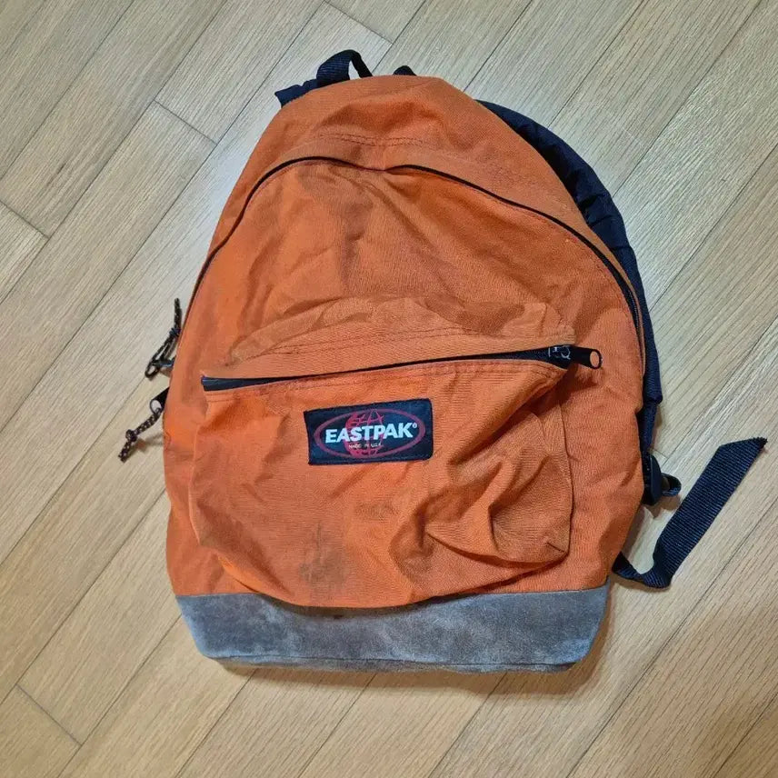 [BUNJANG] Vintage Eastpak Backpack Orange / 90s 미국 이스트팩 오렌지 백팩