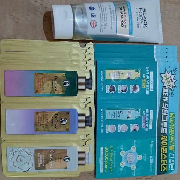 [BUNJANG] Black Forest Root Power Cool & Deep Clean Anti-Hair Loss Shampoo & Dr. Groot Anti-Hair Loss Shampoo / 블랙포레 루트파워 쿨앤딥클린 탈모샴푸 & 닥터그루트 탈모샴푸